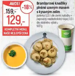 Globus Bramborové Knedlíky Plněné uzeným masem skysaným zelím nabídka