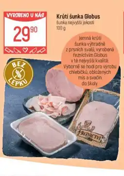 Globus Krůtí šunka Globus nabídka