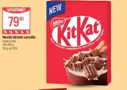 Globus NESTLÉ Dětské Cereálie nabídka