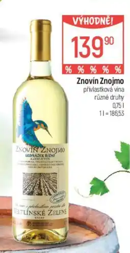 Globus ZNOVIN ZNOJMO nabídka