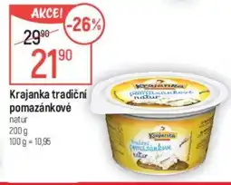 Globus KRAJANKA Tradiční Pomazánkové nabídka
