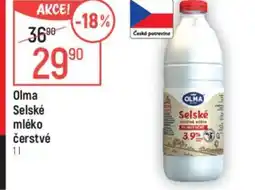 Globus OLMA Selské Mléko čerstvé nabídka