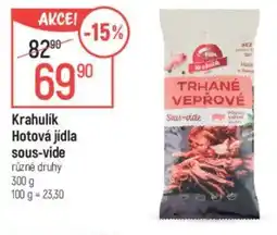 Krahulik Hotová Jídla sous-vide
