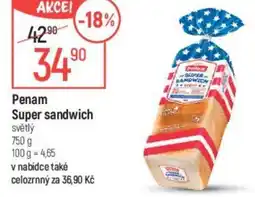 Globus PENAM Super sandwich nabídka