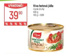 Globus VIVA hotová jídla nabídka