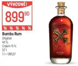 Globus BUMBU RUM nabídka