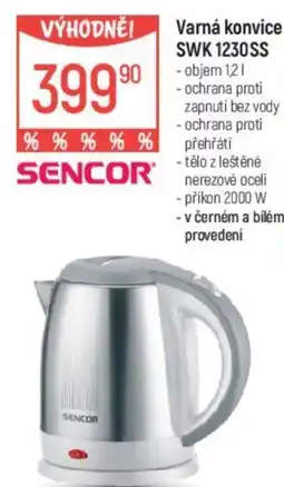 Globus Varná konvice SWK 1230SS nabídka