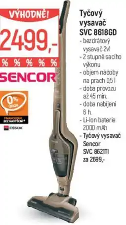 Globus Tyčový vysavač SVC 8618GD nabídka