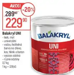 Globus Balakryl UNI nabídka