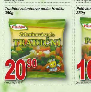 Lidl Tradiční zeleninová směs hruška nabídka