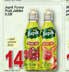 Lidl Jupík funny fruit jablko nabídka
