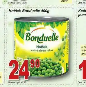 Hrášek bonduelle