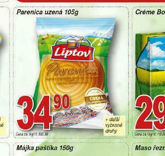 Lidl Parenica uzená nabídka