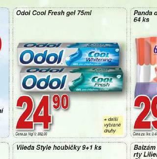 Lidl Odol cool fresh gel nabídka