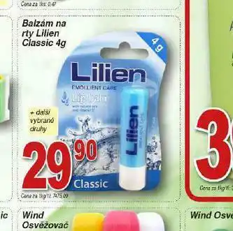 Lilien balzám na rty