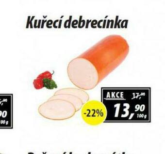 ZEMAN Kuřecí debrecínka nabídka