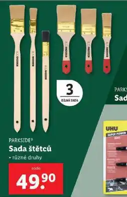 Lidl Sada štětců nabídka