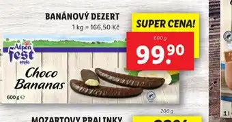 Lidl Banánový dezert nabídka