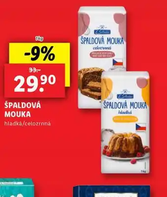 Lidl Špaldová mouka nabídka