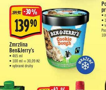 Jip Zmrzlina ben &amp; jerry´s nabídka