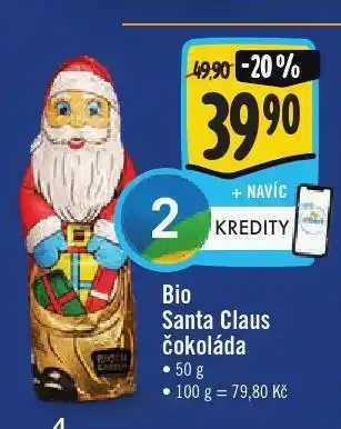 Jip Bio santa claus čokoláda nabídka