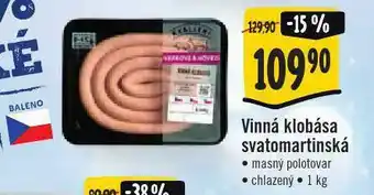 Jip Vinná klobása svatomartinská nabídka
