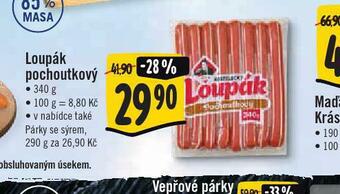 Jip Loupák pochoutkový nabídka