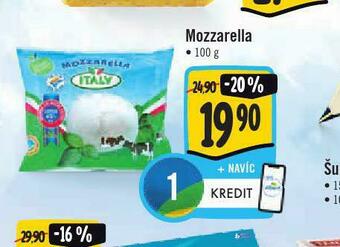 Jip Mozzarella nabídka