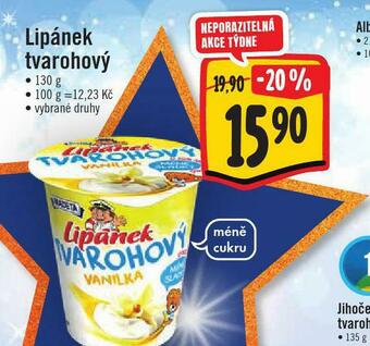 Jip Lipánek tvarohový nabídka