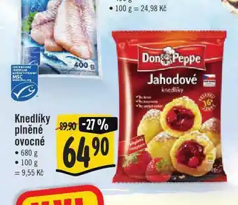 Jip Knedlíky plněné ovocné nabídka