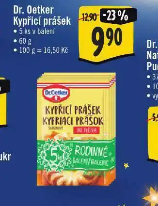 Jip Dr. oetekr kypřící prášek nabídka