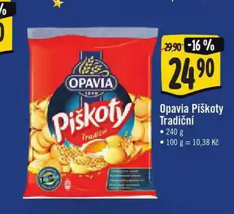 Jip Opavia piškoty tradiční nabídka