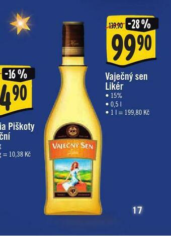 Jip Vaječný sen likér nabídka