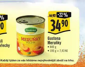 Jip Gustona meruňky nabídka