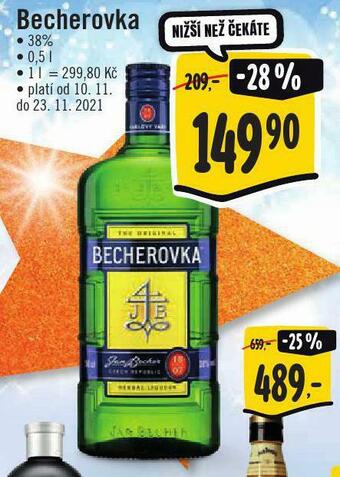 Jip Becherovka nabídka