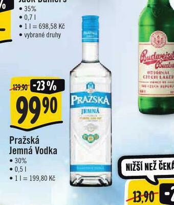 Jip Pražská jemná vodka nabídka