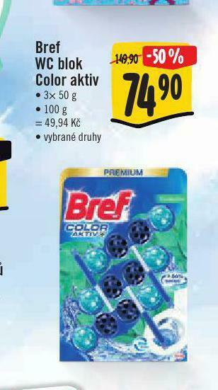 Jip Bref wc blok color aktiv nabídka