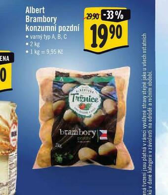 Jip Brambory konzumní pozdní nabídka