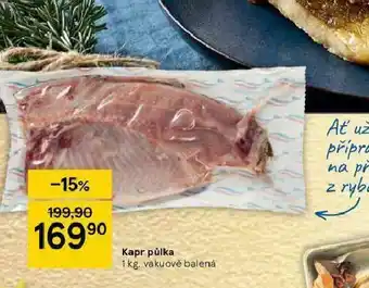 Tesco Kapr půlka nabídka