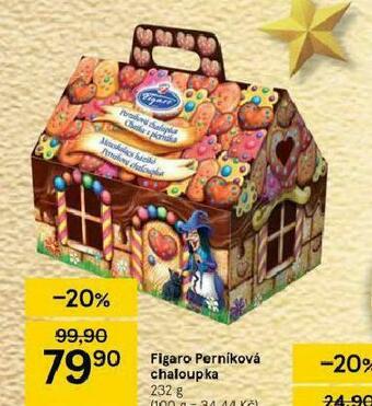 Tesco Figaro perníková chaloupka nabídka