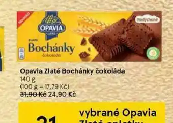 Tesco Opavia zlaté bochánky čokoláda nabídka