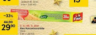 Tesco Fino potravinová fólie nabídka