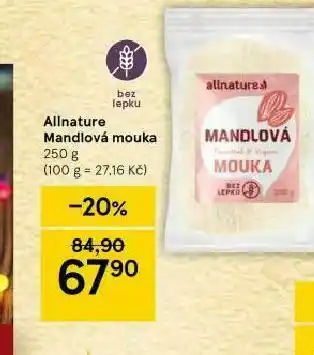 Allnature mandlová mouka bez lepku