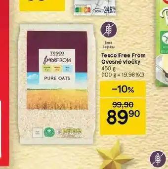 Tesco Tesco free from ovesné vločky bez lepku nabídka