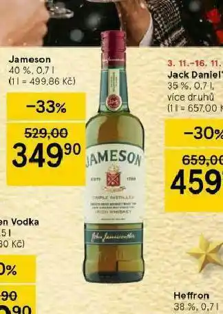 Tesco Jameson nabídka
