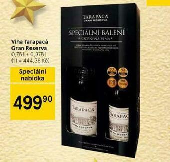 Tesco Vina tarapacá gran reserva nabídka