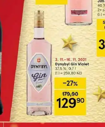 Tesco Dynybyl gin violet nabídka
