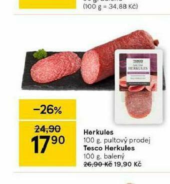 Tesco Herkules nabídka
