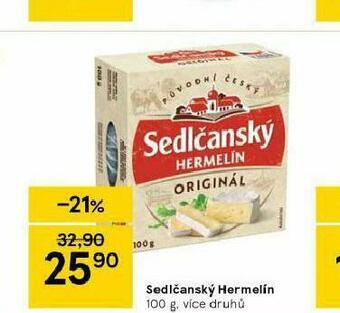 Tesco Sedlčanský hermelín nabídka