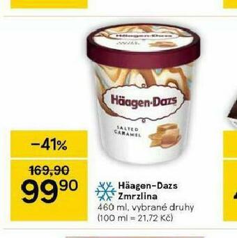 Tesco Häagen dazs zmrzlina nabídka
